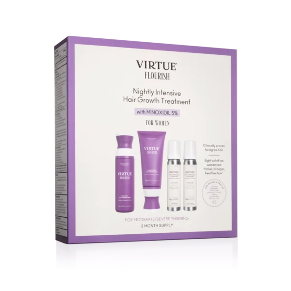 virtue hair growth treatment minoxidil   month supply