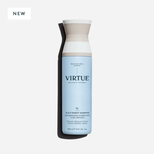 virtue scalp remedy shampoo full size 8fl oz 240ml