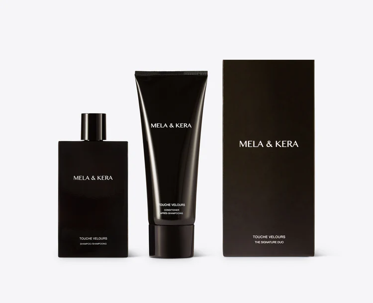 MELA & KERA TOUCHE VELOURS THE SIGNATURE DUO Shampoo & Conditioner alt