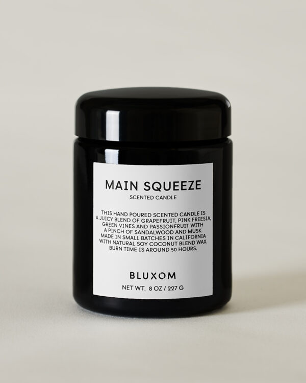 BLUXOM MAIN SQUEEZE SCENTED CANDLE