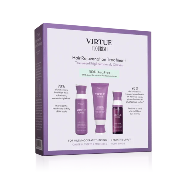 virtue hair rejuvenation treatment drug free  month supply