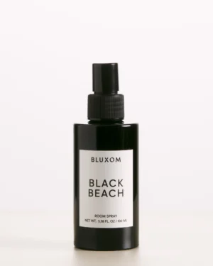 bluxom black beach room and linen spray