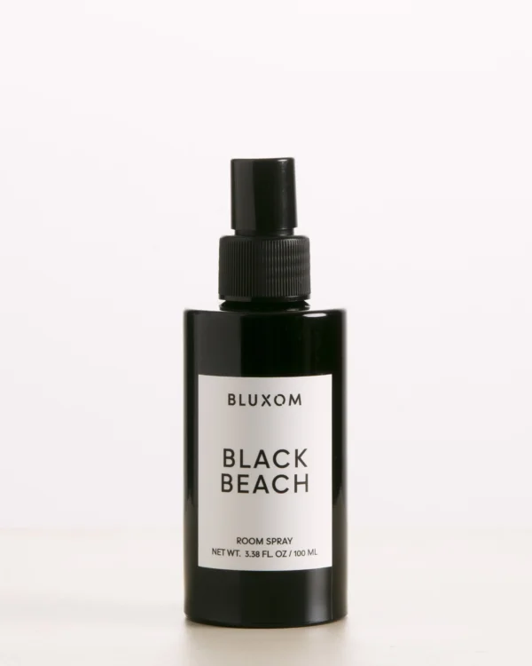 bluxom black beach room and linen spray